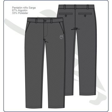 PANT UNIF ADLT CHICO